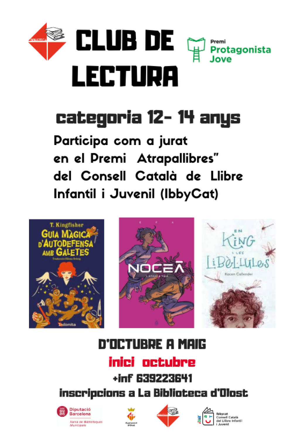 Club de Lectura de 12 a 14 anys